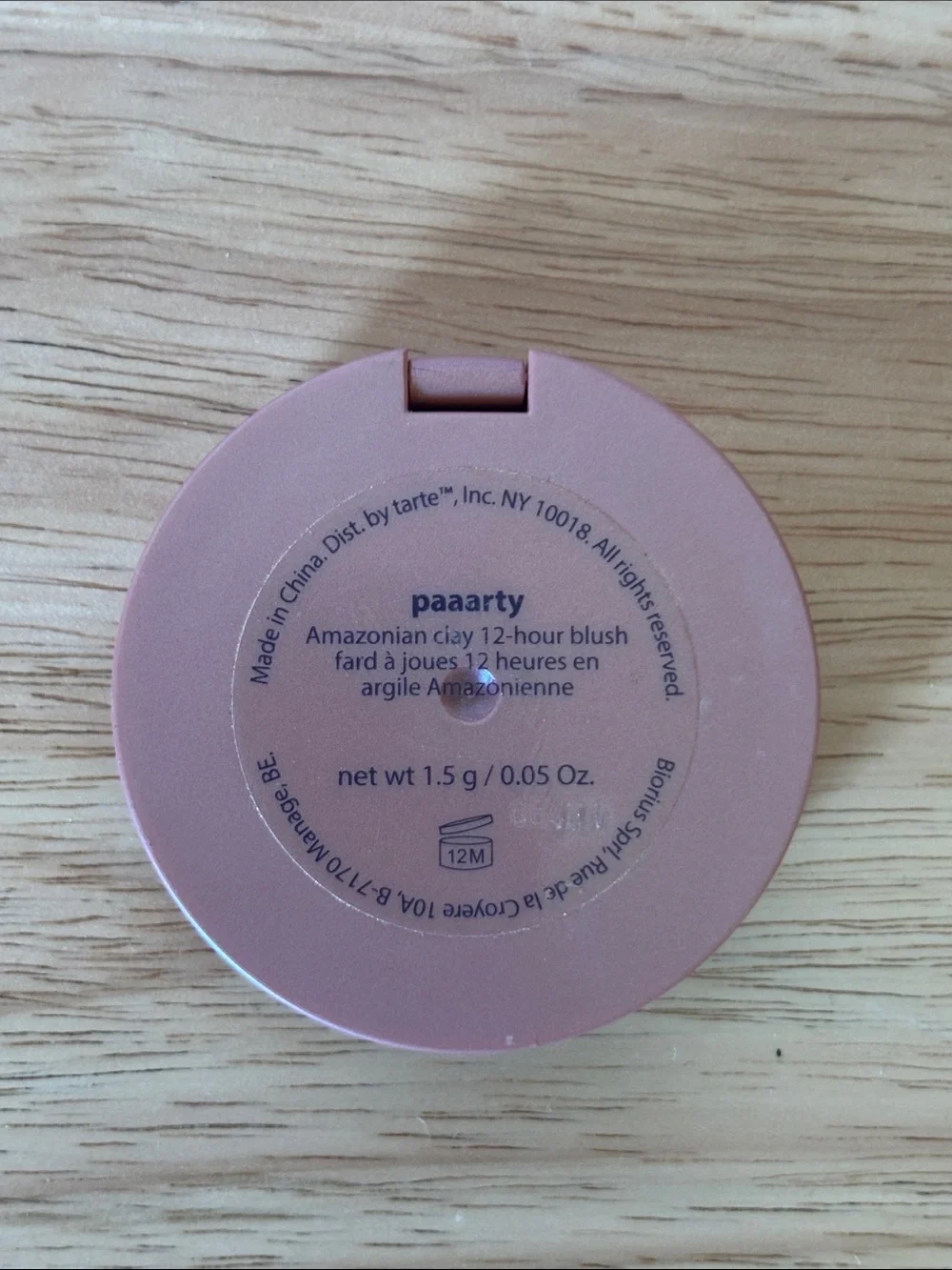 tarte Blush in Shade Paaarty, Mini Size